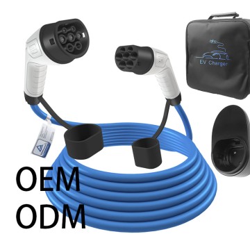 5m Type 2 to Tesla Model Charger Cable Fast EV Charger Cable TPU Electric
