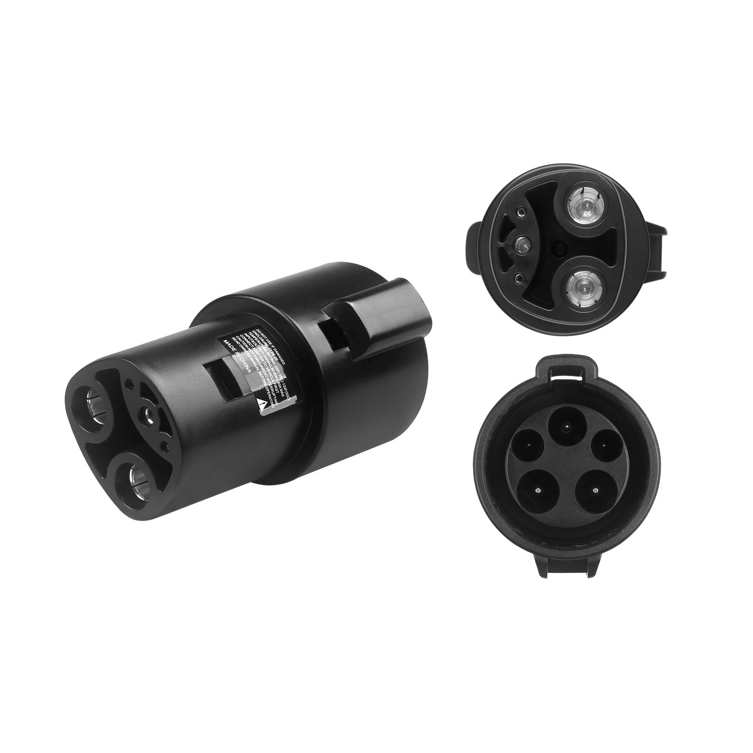 80A EV Charger Type 1 to Tesla EV Charger Adapter
