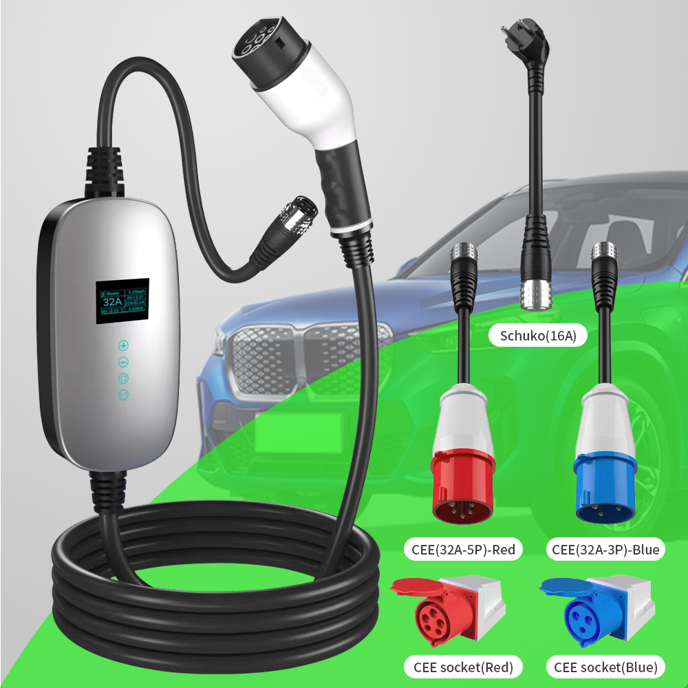 Advanced Type 2 Portable EV Charger: Efficient, Safe, Versatile