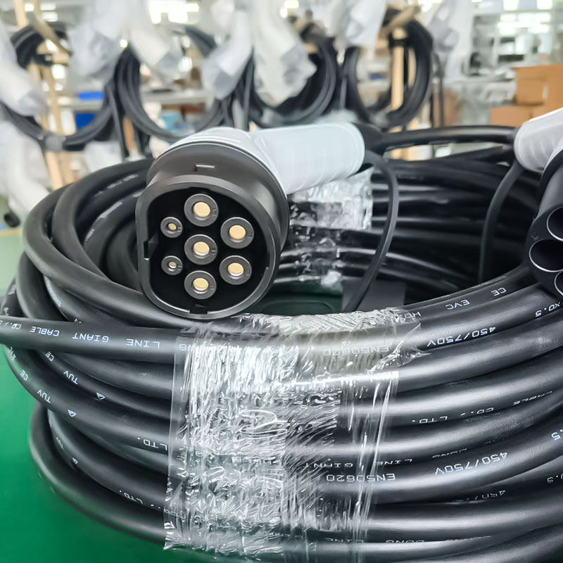 Customized Car Charger Cable 40m European Standard Male to Female