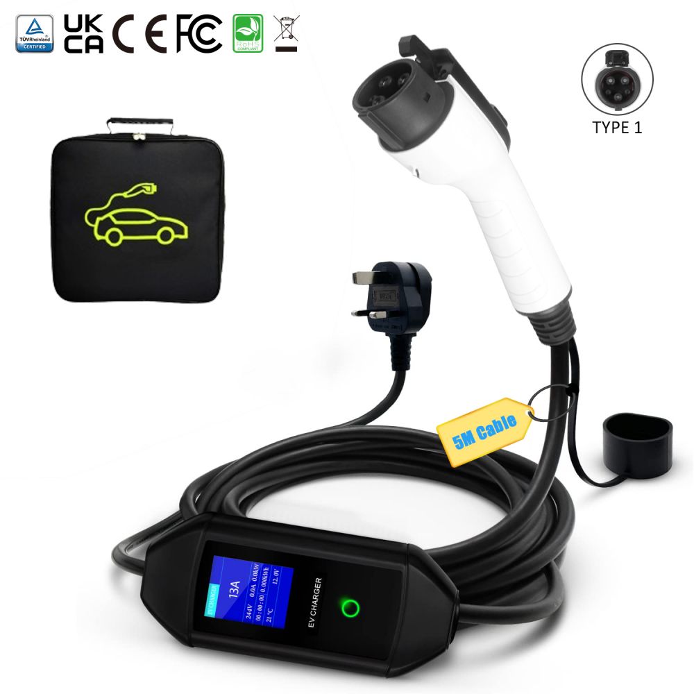 5m Mobile EV Charger Cable