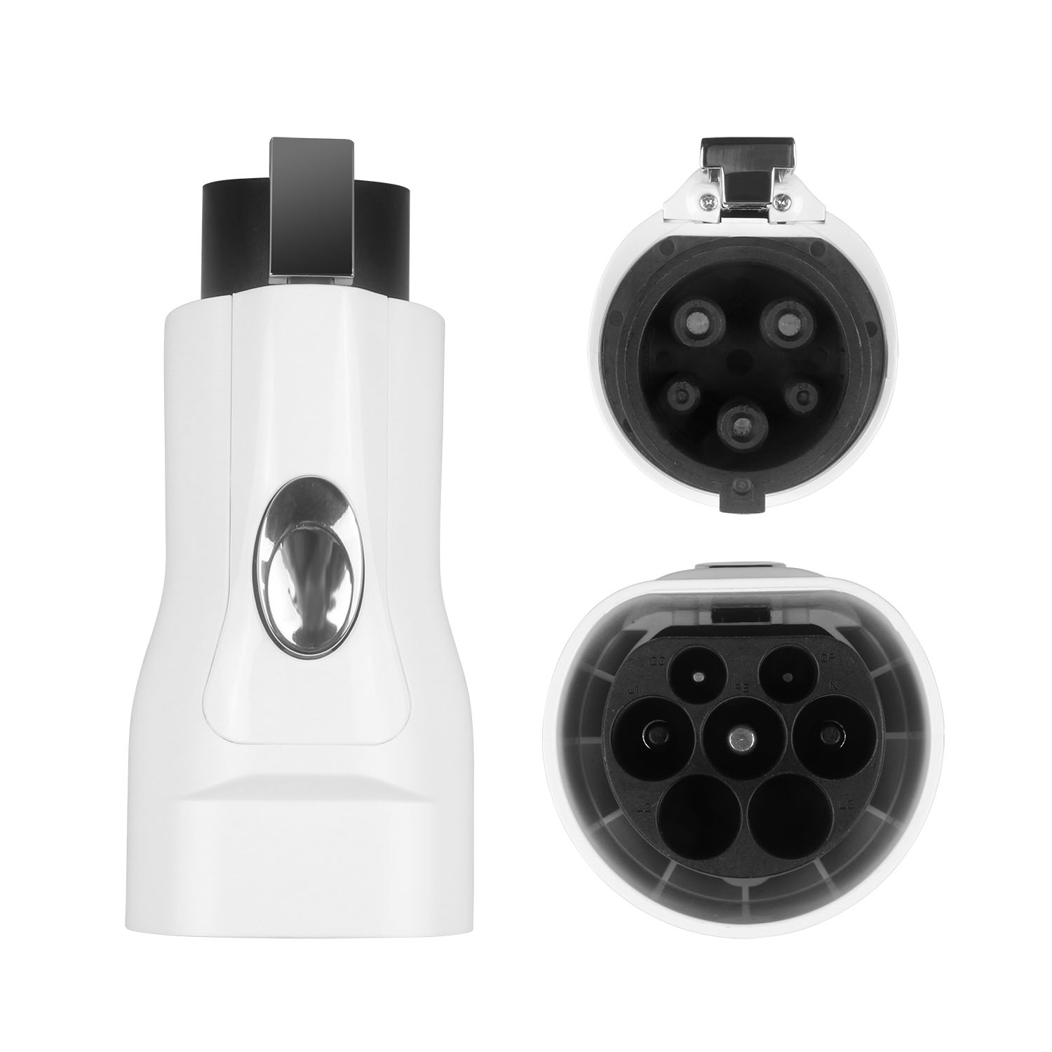 EV Charger Type 2 to Type 1 32A Charger Connector Adapter