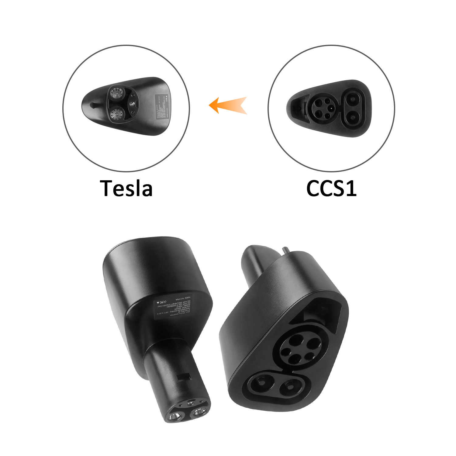 Fast Charger Adapter 400A DC Ev Charger CCS1 To Tesla