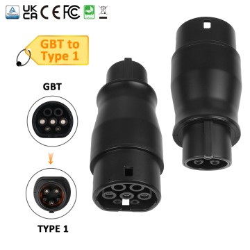 GBT to Type 1 EV Charger Adapter: Reliable, Durable, and Customizable