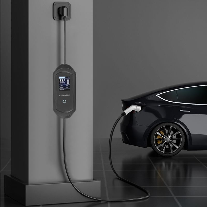 J1772 Portable EV Charger - High-Performance Level 1/Level 2 Charger