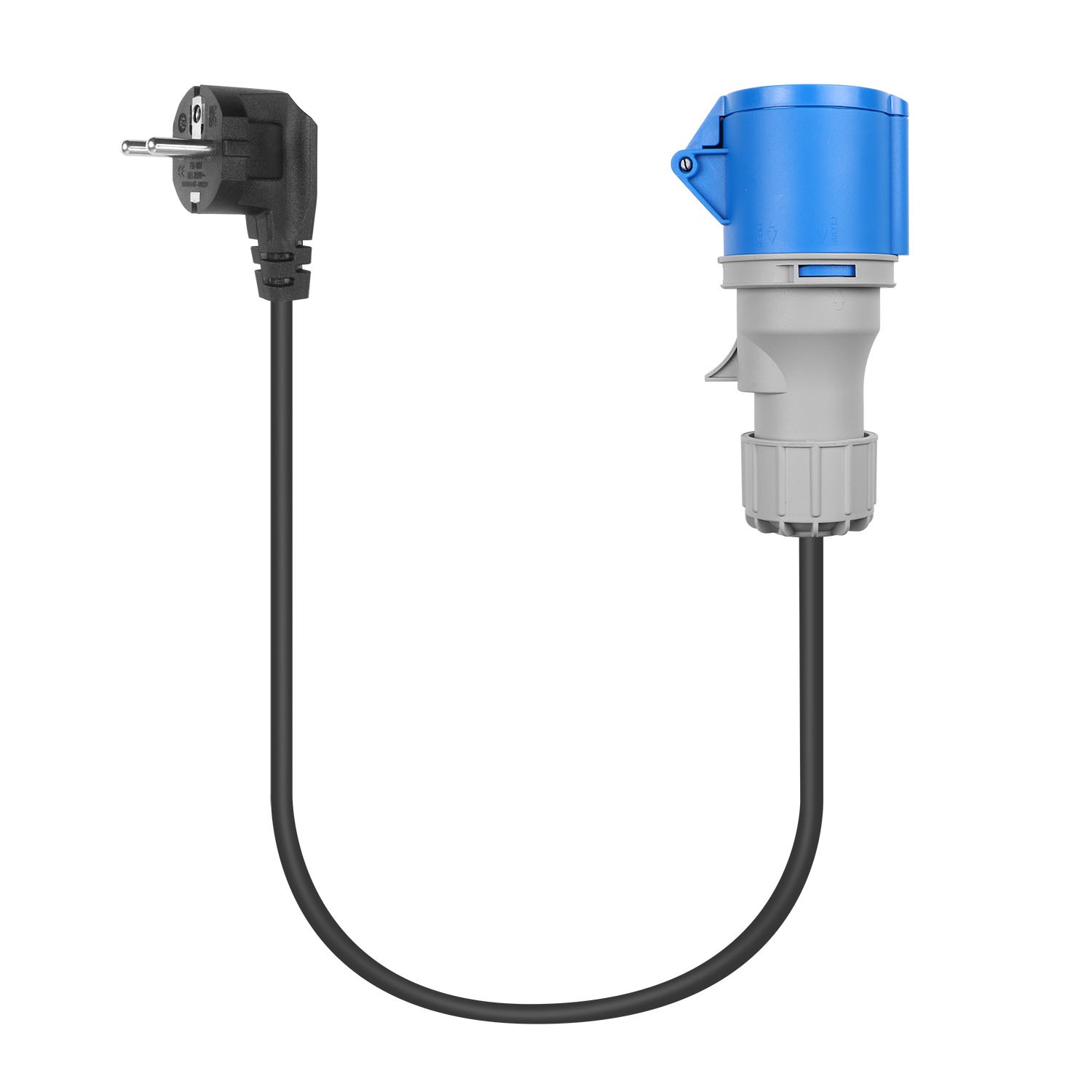 16A Schuko to CEE Socket EV Adapter