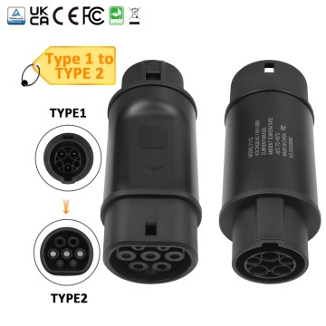 500A 1000V Tesla NACS to CCS1 EV Charger Adapter