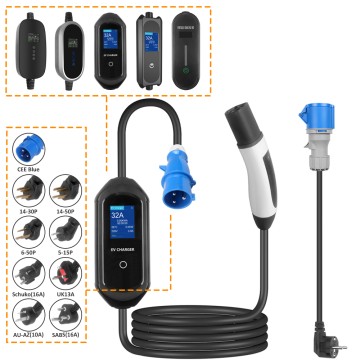 Tesla Portable EV Charger - Flexible, Customizable, and Powerful Charger