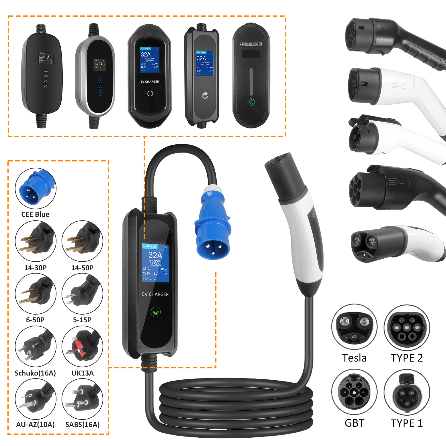 Tesla Portable EV Charger