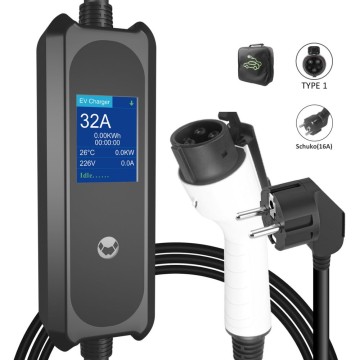 Type 1 Electric Car Charger NEMA 5-15 Plug 3.5KW EV Charger