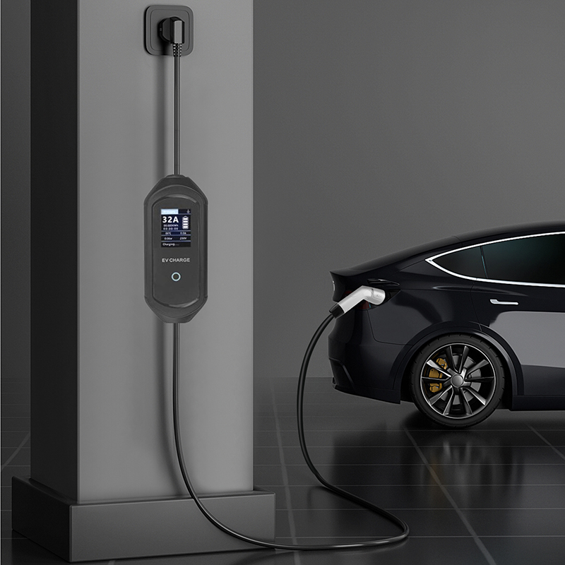Type 1 J1772 Portable EV Charger with SABS Plug