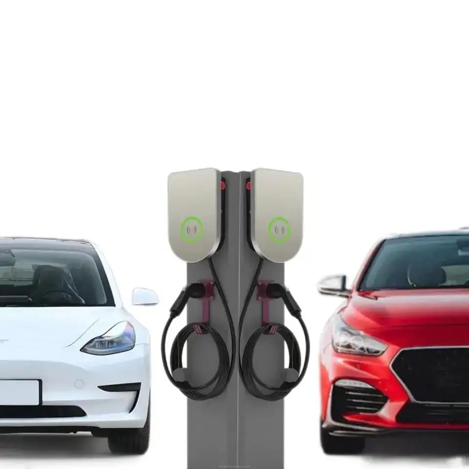 Type 2 Electric Car Charger Pile Wallbox EV Charger Station