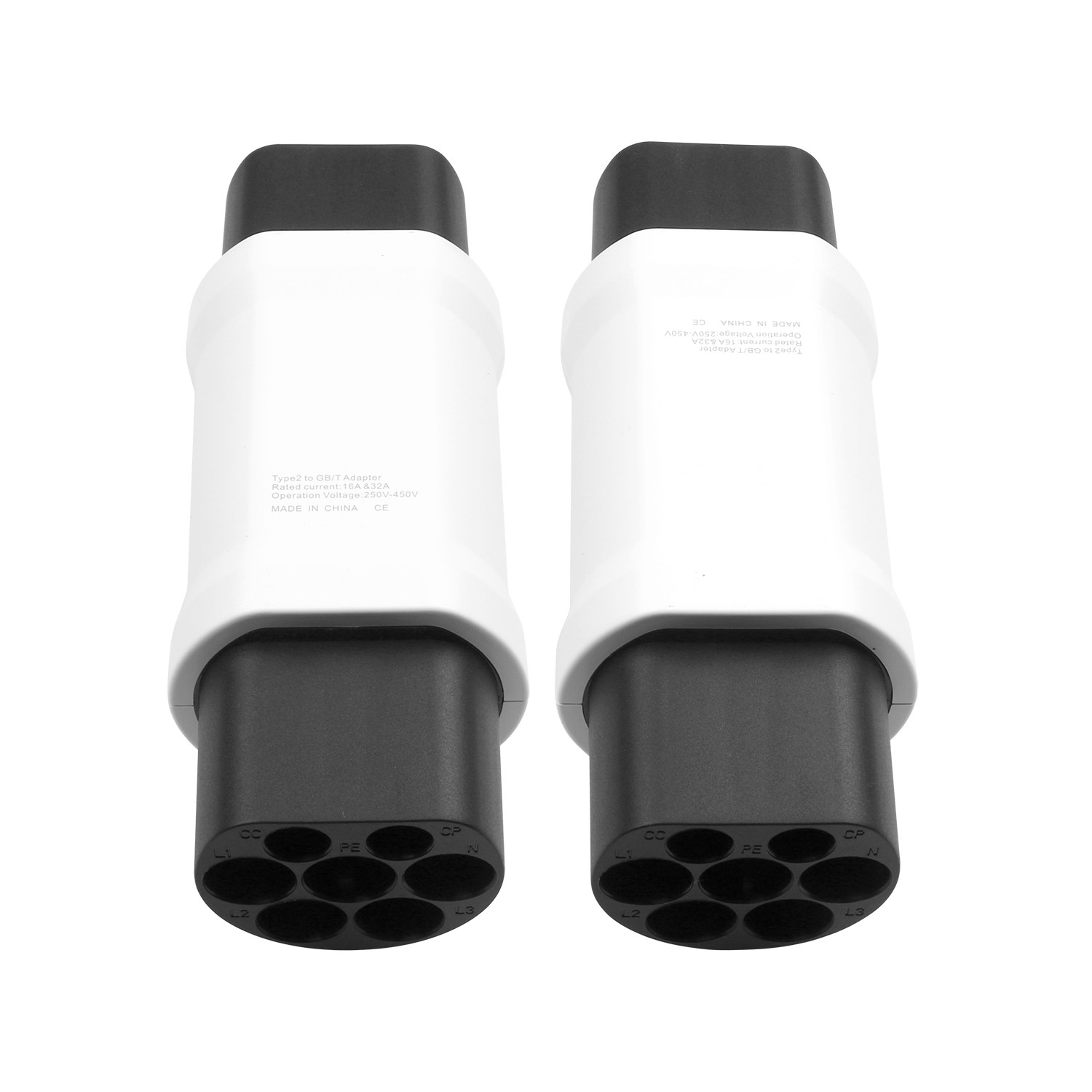 Type 2 to GB/T Charger Adapter - 32A 7kW EV Converter