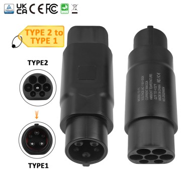 Type 2 to GB/T EV Adapter - 32A 380V Charger Converter