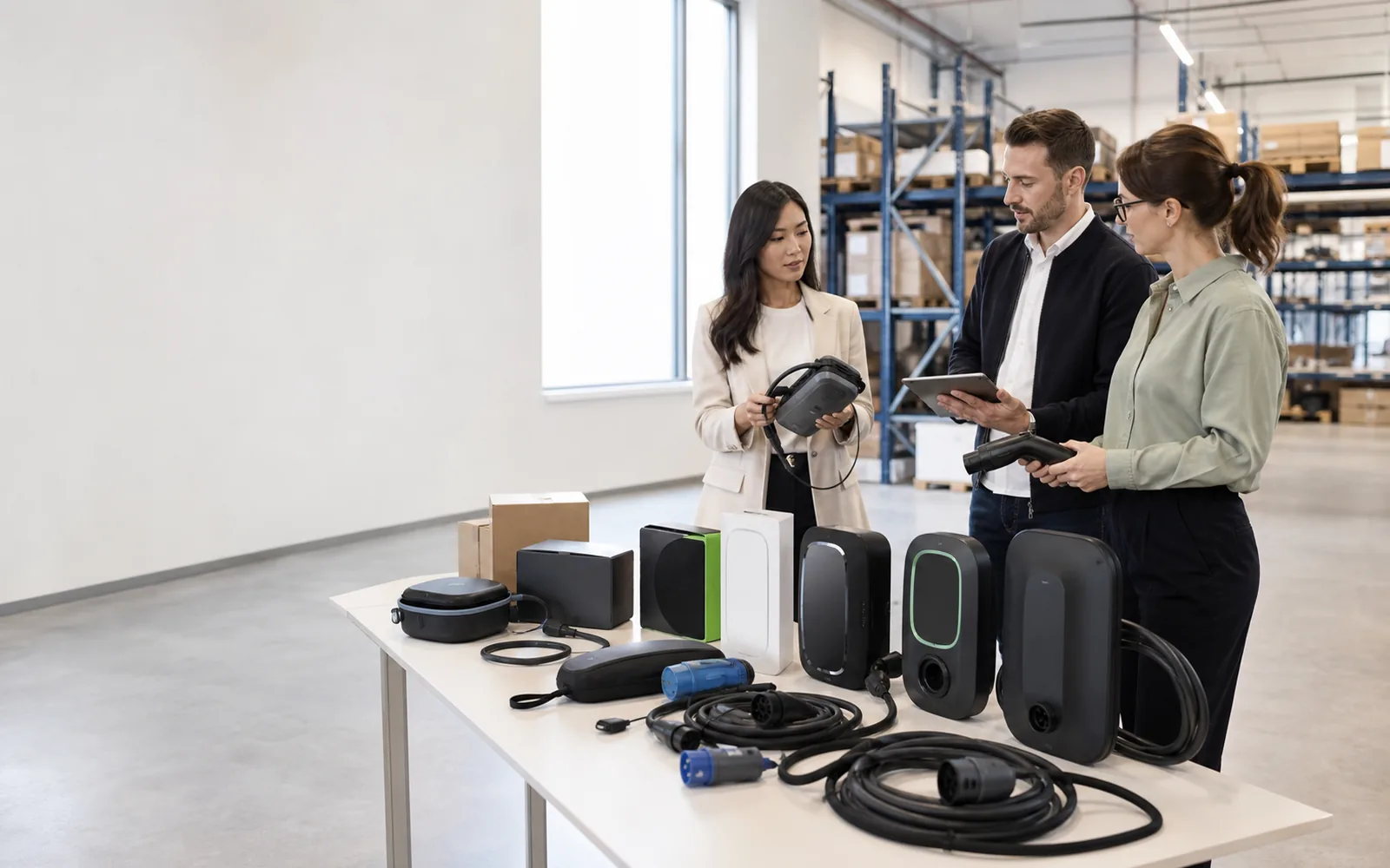 EV charger sourcing paths by buyer type